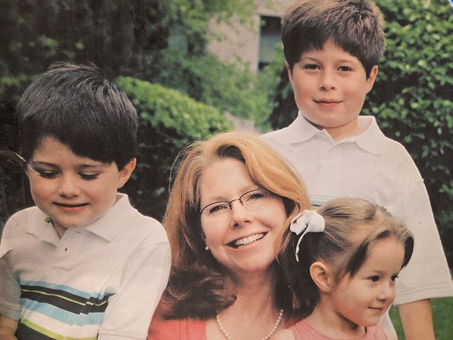 Original photograph — Mother & three children